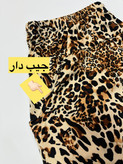 شلوارک زنانه راحتی مدل پلنگی کد۳۲۱ گیاهی