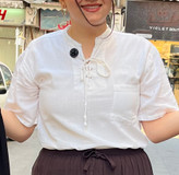 شومیز زنانه لینن کد۲۶۴ خنک و مینیمال